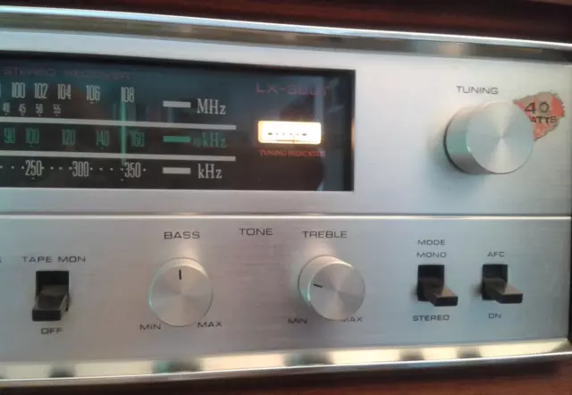 Hi-Fi Vintage Receiver Fm Stereo Pioneer Lx 300-T  12+12 Watts Ok Con Mobile 2