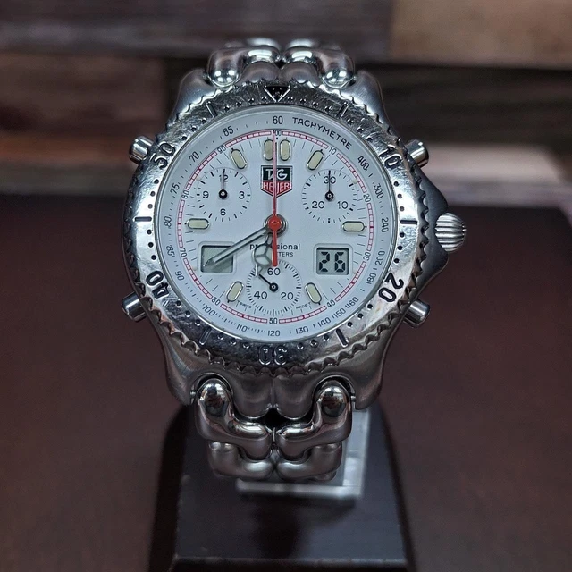 TAG Heuer Formula 1 CG1111-0 Limited Ayrton Senna White Silver Quartz Mens Watch