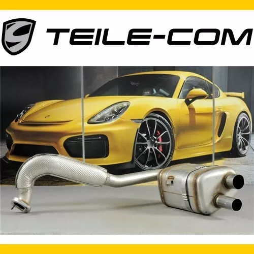 40% Neuf Porsche 718 Boxster/Cayman 982 Silencieux Principal Ré D'Échappement