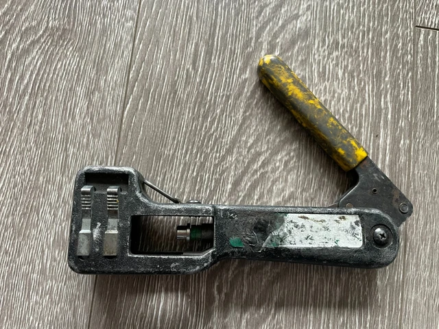 ꙮ UNIVERSAL FX CAT CRIMPING COMPRE Coaxial TOOL RIPLEY CROMWELL USA