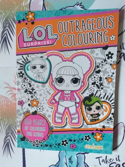 Lol Surprise - Outrageous Colouring Book