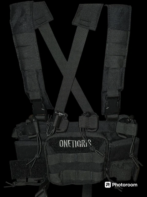 Sac De Poitrine Mardingtop Taktische Brusttasche Molle Weste Pouch Chest Rig Für Outdoor-Abenteuer, Radfahren Sac Poitrine