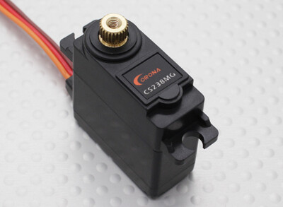 Metal Gear 22g HobbyKing Corona CS-239HV Analog Slim Wing Servo 4.6kg .13sec 