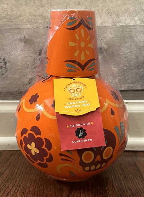 TARGET HALLOWEEN DIA De Los Muertos Luis Pinto Cantaro Water Jug 2023