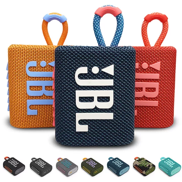 JBL Go3 Portable Bluetooth Waterproof Speaker Wireless Mini Outdoor Cannon NEW