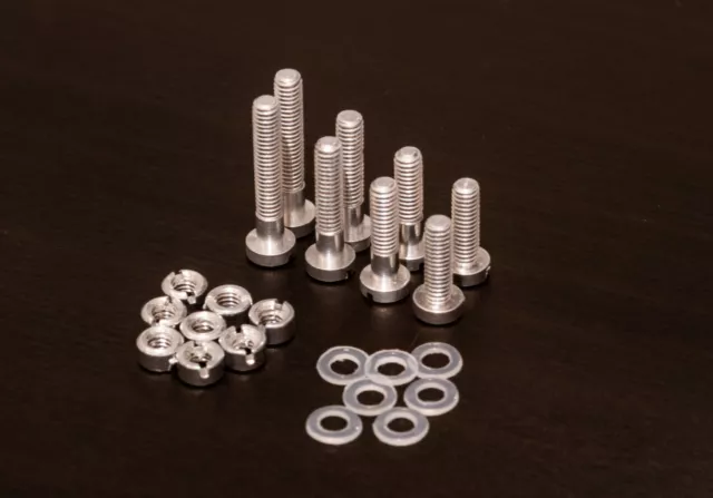 Cartridge Mounting Kit Screws, Bolts, Nuts and Washers, turntable, headshell