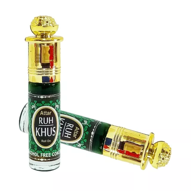 Ruh Khus Attar Real and Natural Roll on 6ml Roll On Pack