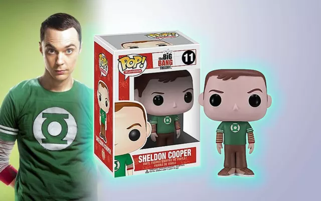 Neuf Pop TV : Big Bang Theory - Sheldon Green Lantern RARE |  Livraison gratuite