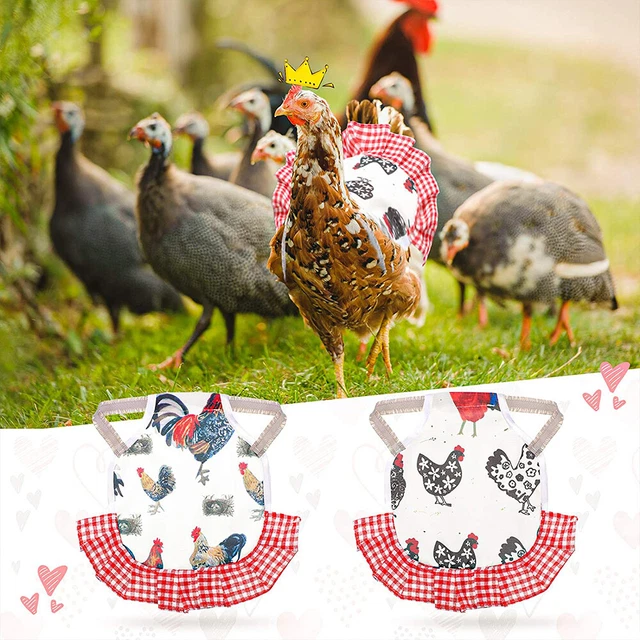 Saddle Gardening supplies Clothes Pet Feather Protector Chicken Saddles Hens