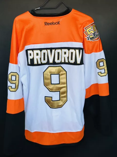 Philadelphia Flyers Ivan Provorov Jersey White Orange - 50th Anniversary 1967