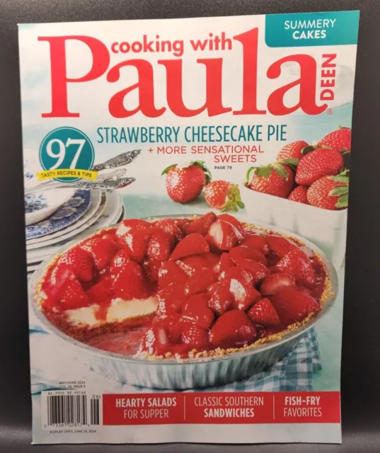 PAULA DEEN MAGAZINE Summery Cakes 97 Tasty Recipes & Tips VOL20,ISSUE 3 ...
