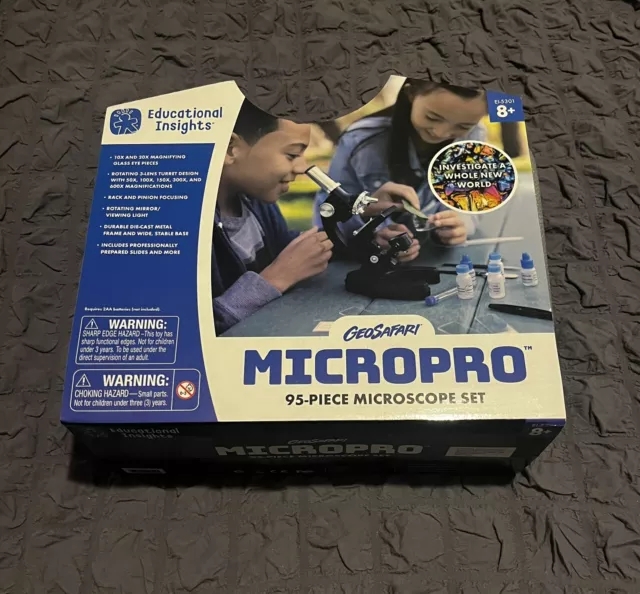 Geosafari Micropro 95 Piece Set - Kids Microscope - RRP: £40