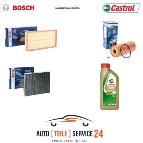 KIT TAGLIANDO 4 FILTRI PER CAPTUR CLIO IV 1.5 DCI CON OLIO MOTORE ORIGINALE ELF 5 LITRI 5W30