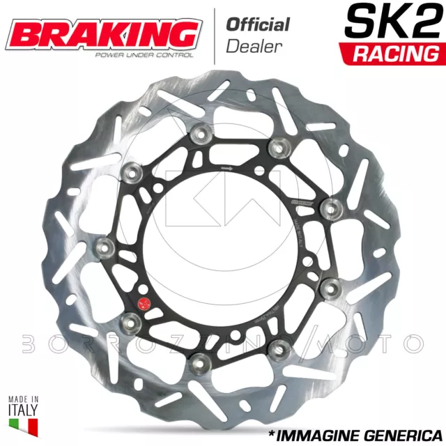 Wk001L Disco Freno Anteriore Braking Sk2 Ktm Duke Ii 640 2003-2006