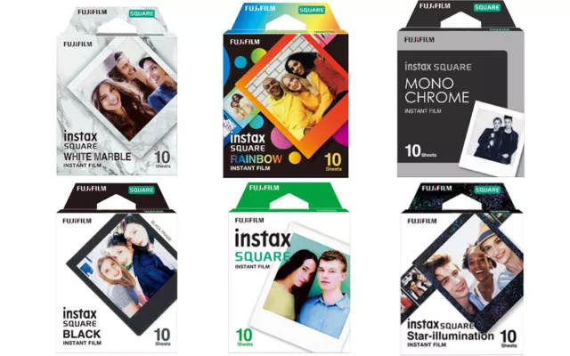 Instax Square Film verschiedene Motive - Große Auswahl, sofort lieferbar