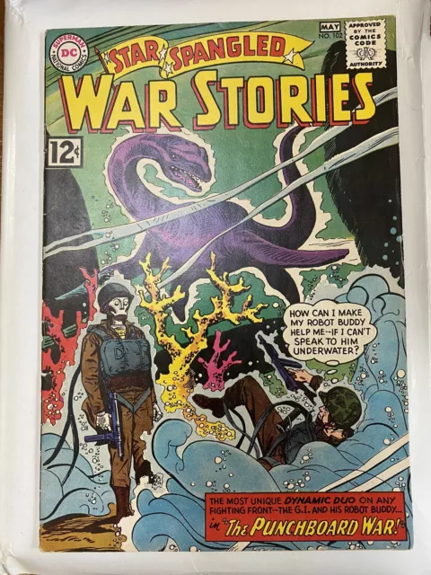 Star Spangled War Stories 102 (1962)-Dinosaur app./F +