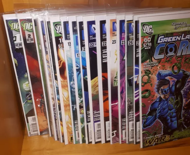 GREEN LANTERN DC COMICS Book Mixed LOT x19 Vf-Nm Collectible Modern Age 🔰