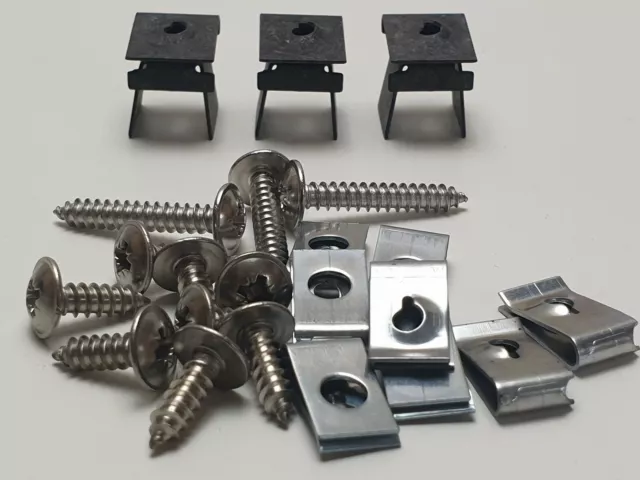 Grille Fitting Kit Mk1 Ford Escort Rs1600 Rs2000 Mexico Twin Cam Avo Grill Clips
