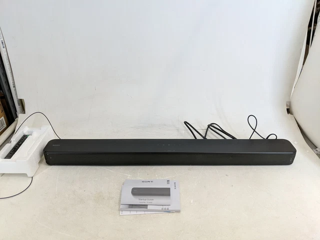 Sony HTS100F 2ch Built-in Tweeter Soundbar Black, HTS100F