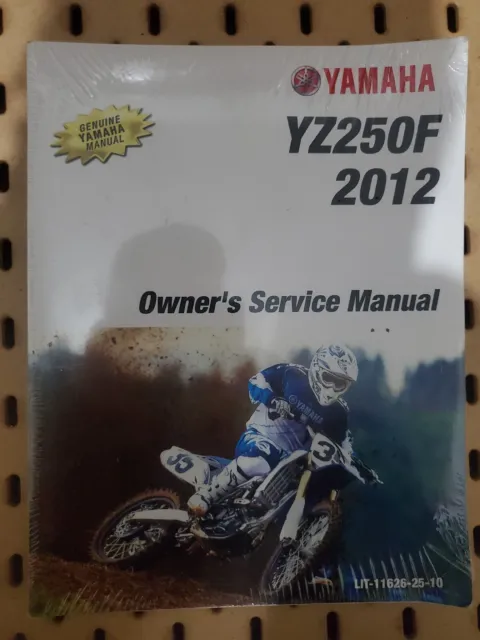 YZ 250F 2012 service manual