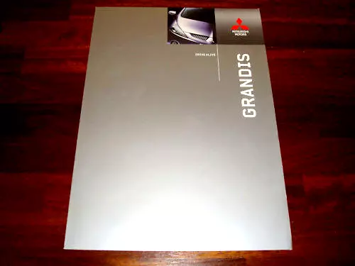 Mitsubishi Grandis Uk Sales Brochure April 2004 New, Old Stock