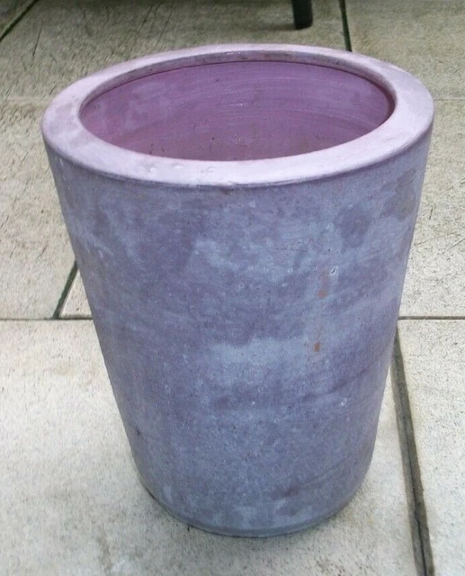 Shabby Übertopf fliederfarben