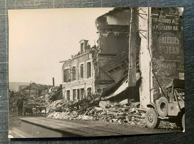 LIV3479 Original Vintage Photograph, Meurthe and Moselle Pompey? WW2 War