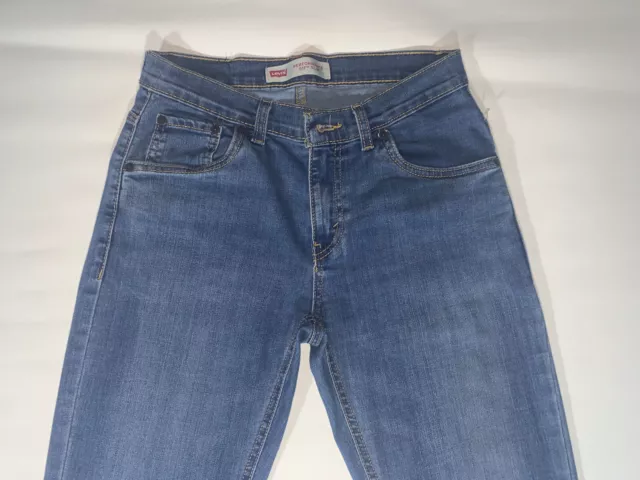 Levis 511 Performance Women's Jeans, Slim fit, Blue, Size 16R, Denim