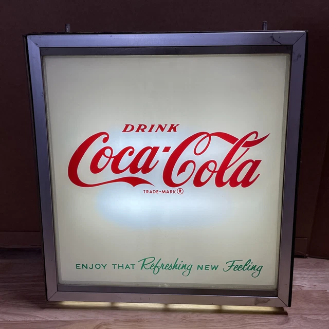 Original Coca-Cola Cavalier CS-64 Marquee Panel Sign Part# B-12339 Model# 9CS96C