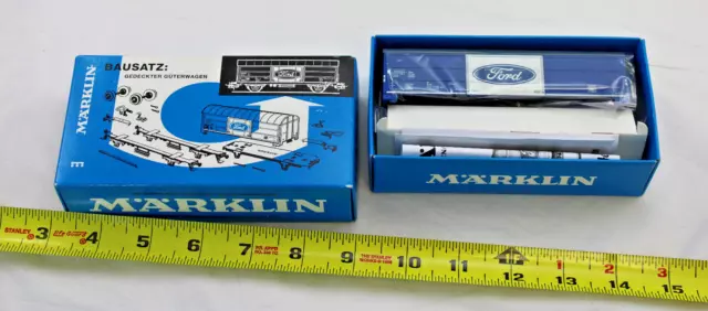 HO - Marklin - 48159   - Ford Boxcar - Unbuilt freight car kit