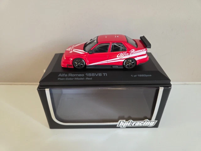 Minichamps 1:43 A. Nannini Alfa Romeo 155 V6 TI ITC équipe Martini Racing CK999832 modèle