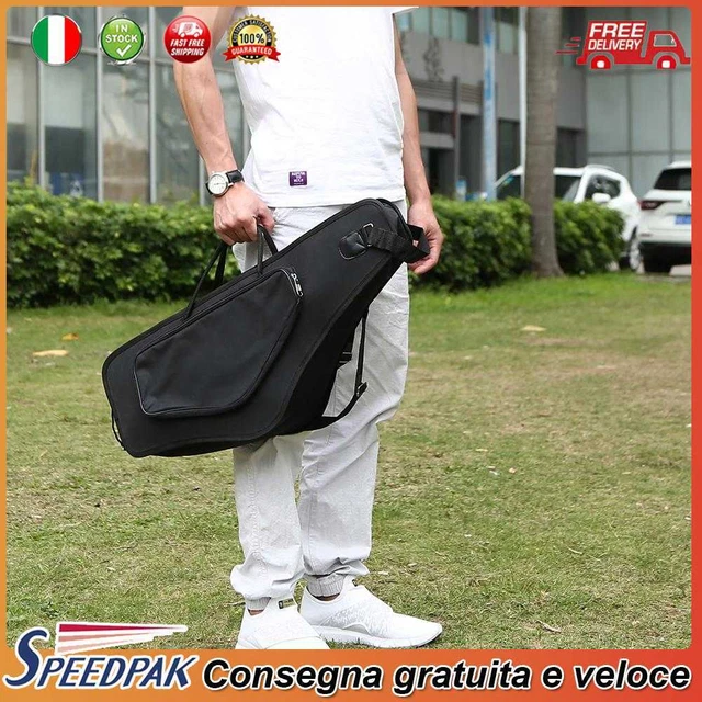 Oxford Cloth Pocket Backpack Durable Alto Saxophone Bag Handbag Universal Backpa