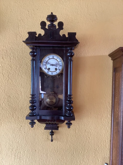 reloj antiguo de pared, funciona perfectamente. 3