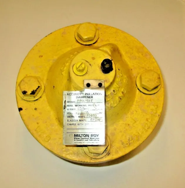 Accuracy Milton Roy Pulsation Dampener Pr0251E