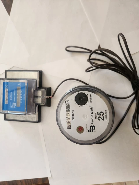 badger model 25 Register Generator Read-o-matic Attached To The Badger Meter...