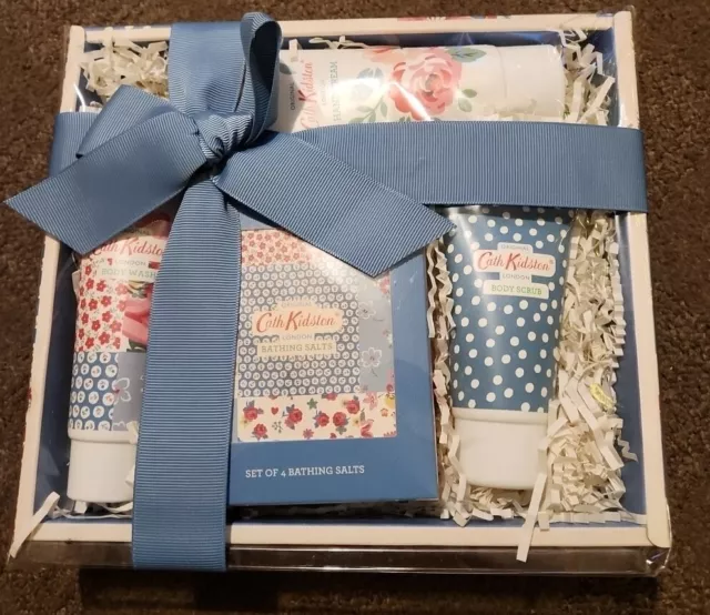 Cath Kidston Beauty Cottage Patchwork Pamper Hamper Gift Set New Free P&P