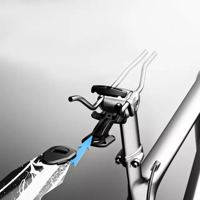 Bicycle Mudguard for For dual Rail Saddles Easy to Install Durable Material