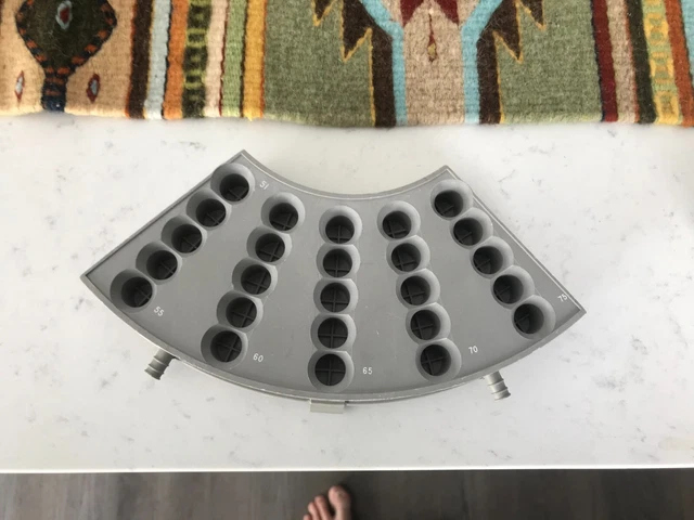 HP 7673 Autosampler Tray segment Vials 51-75 used condition