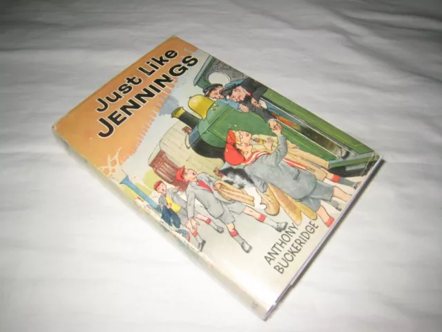 SCARCE SIGNED BOOK + SIGNED LETTER Anthony Buckeridge Just Like Jennings 1968DW