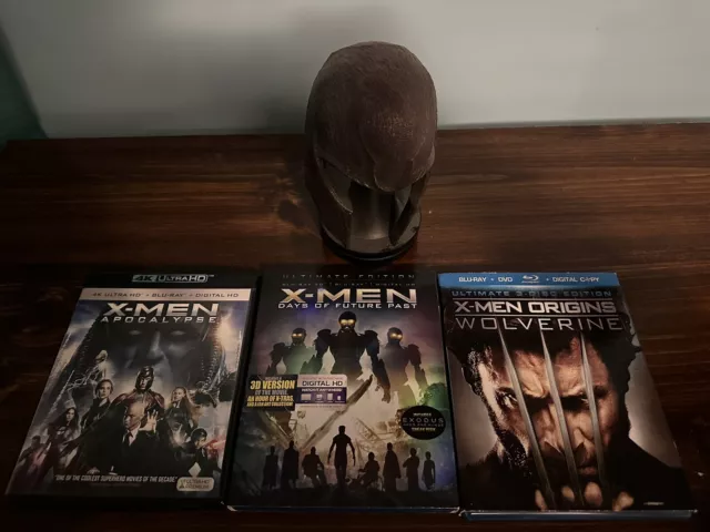 X-Men: Days Of Future Past (3D Blu-ray) with Exclusive Magneto Helmet - 3 Movies