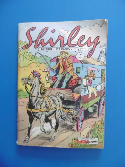 SHIRLEY n°43 daté de 1967 - EDITIONS MON JOURNAL - PETIT FORMAT
