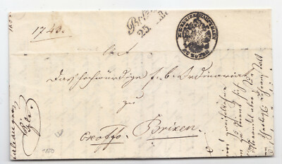 AB189-TIROLO-ALTO ADIGE-LETTERA BOLZANO/BRIXEN 