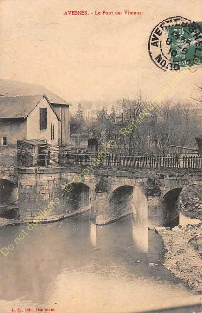 CPA 59440 Avesnes the Bridge Of Vimaux Edit L. A. S. E. A. N.ca1910