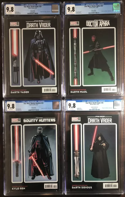 Star Wars Sprouse Choose Your Destiny CGC 9.8 Sith Lord Cover lot of 4 2022