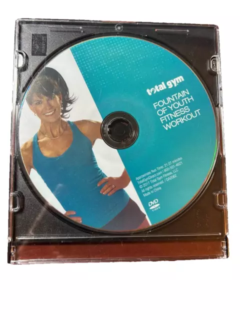 Total Gym Fountain of Youth Fitness DVD with Rosalie Brown