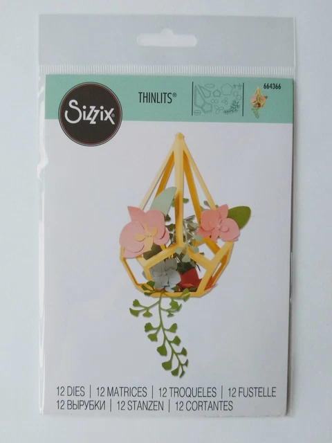 Sizzix teardrop die sales cut