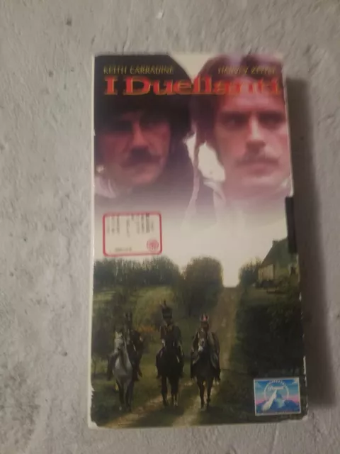 FILM VHS Ridley Scott  I DUELLANTI K. Carradine H. Keitel - no dvd