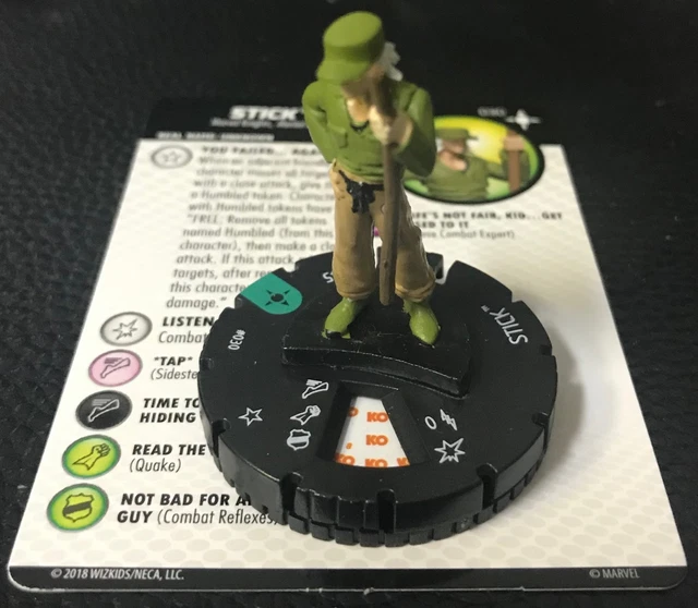 Marvel Heroclix Secret Wars Battleworld 030 Stick Uncommon