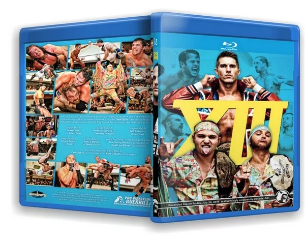 Pro Wrestling Guerrilla:Thirteen Blu-Ray,PWG XIII ROH TNA Zack Sabre Jr Trent?