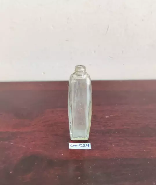 Vintage Miniature Parfum Verre Transparent Bouteille Décoratifs de Collection